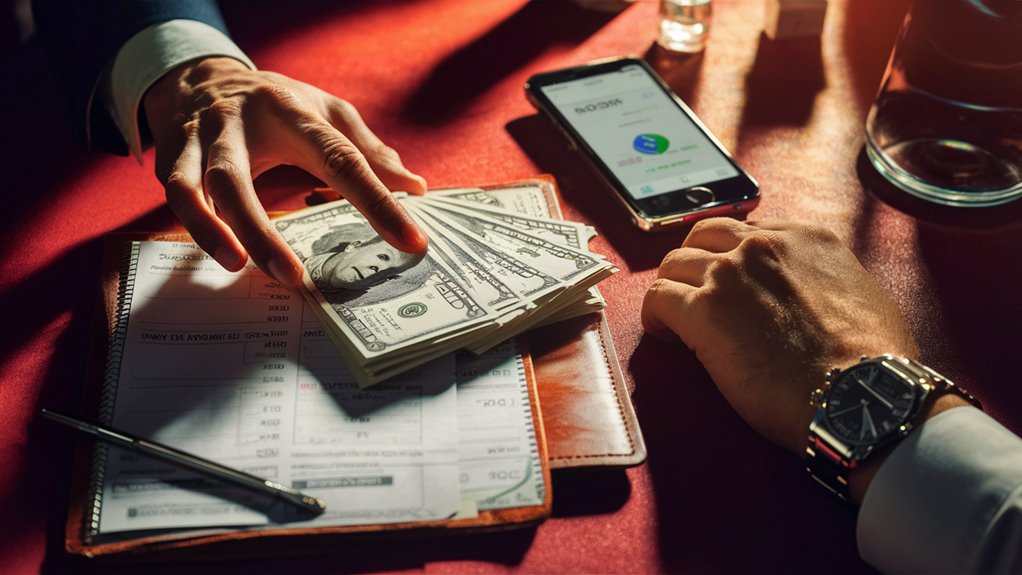 control money while gambling