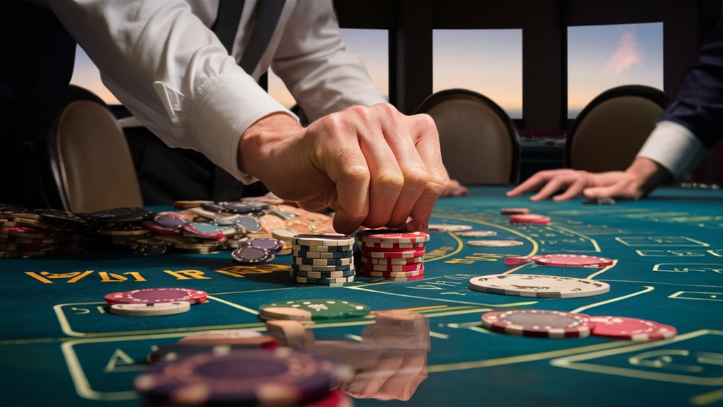 gambling away more money