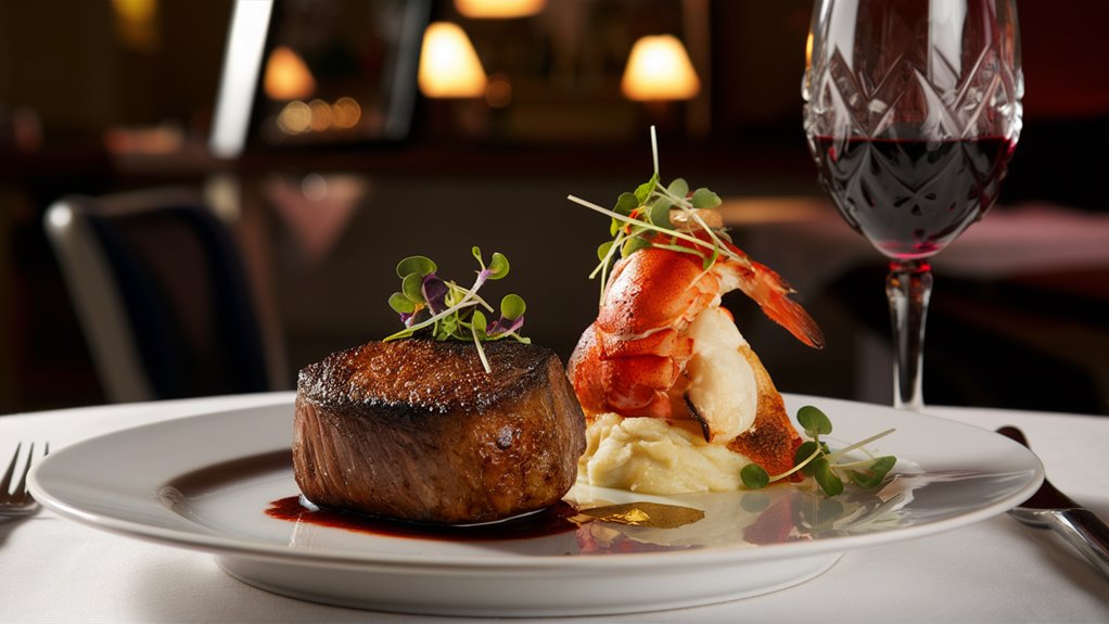 high end casino restaurant service
