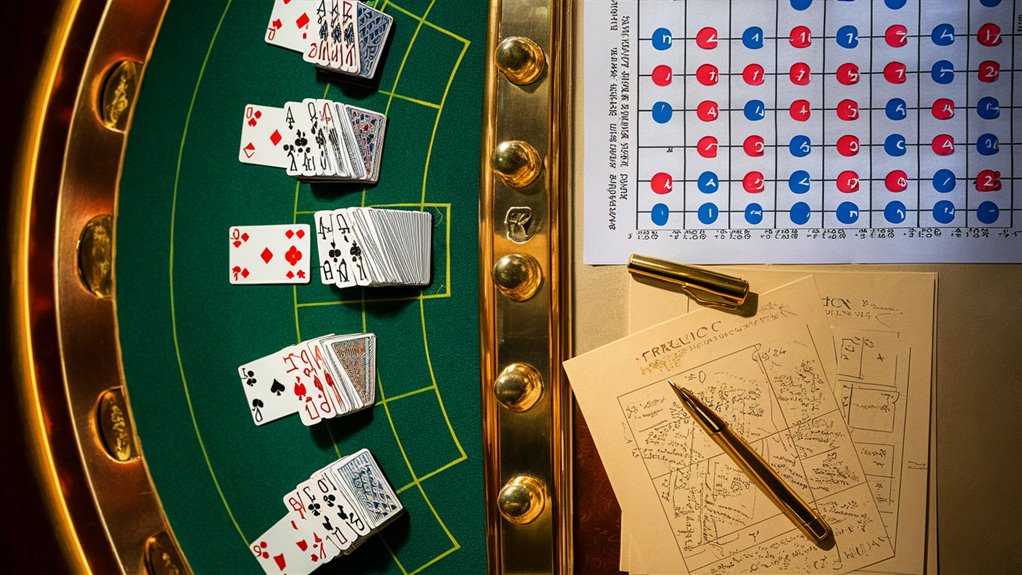 identifying trends during baccarat