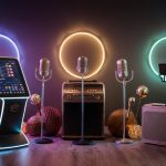 matching karaoke equipment theme
