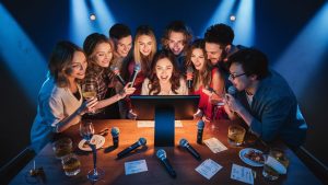 organize perfect group karaoke night
