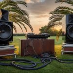 outside event speaker equipment