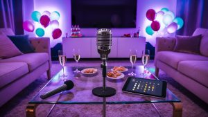 plan birthday karaoke celebration