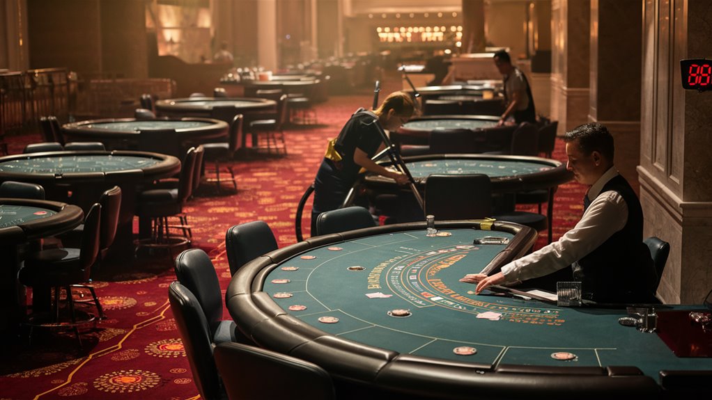 play casino when busy