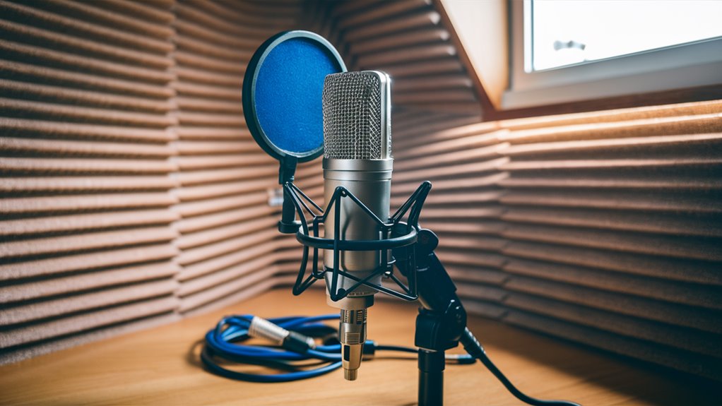 positioning audio recording equipment