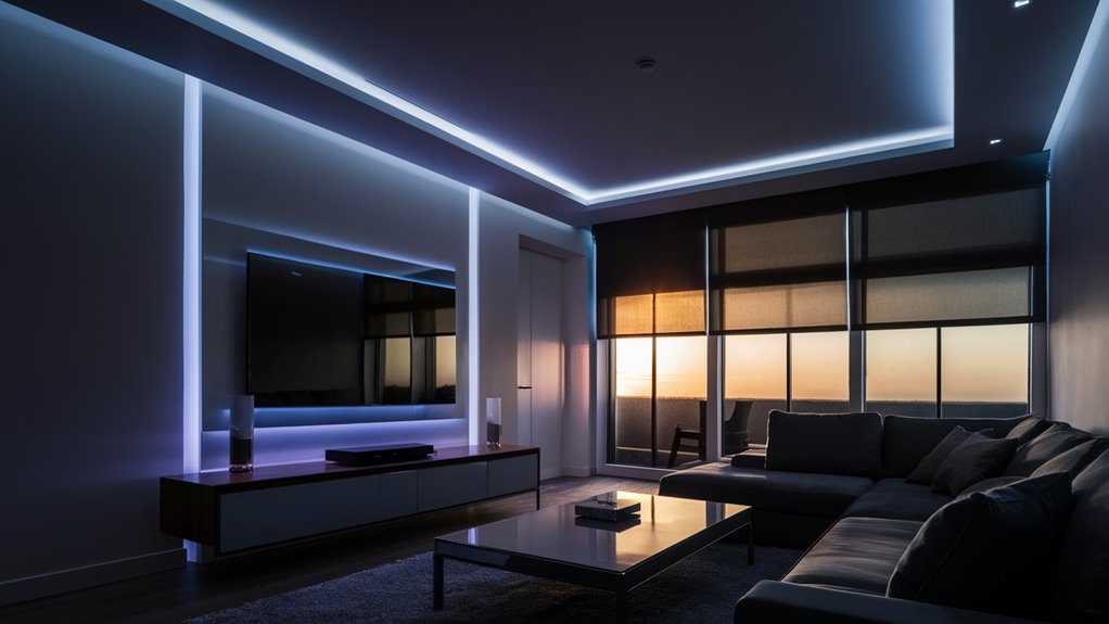 smart room light management