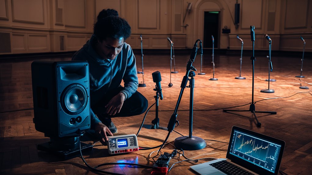 testing audio volume measurements