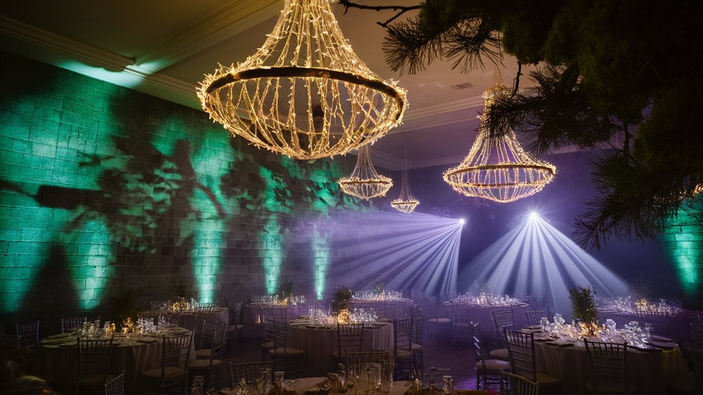 theme lights create atmosphere